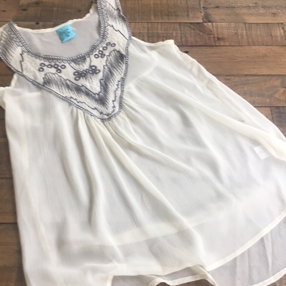H.I.P embroidered top